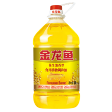 金龙鱼  食用油 花生浓香型食用植物调和油4L