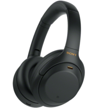 索尼（SONY） WH-1000XM4智能降噪无线蓝牙耳机 头戴式Hi-Res高解析度降噪立体声耳麦 智能免摘对话高清通话 黑色