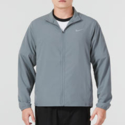 NIKE 耐克 夹克上衣男装新款运动服立领灰色梭织外套FB7500-084