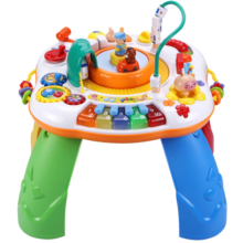 谷雨多功能游戏桌早教学习桌儿童玩具婴儿宝宝六一儿童节礼物 谷雨游戏桌-配充电套装