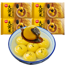 思念 早餐食品速食面点 点心 大黄米黑芝麻汤圆454g*4件