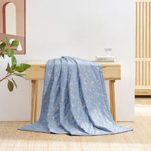 MERCURY 水星家纺 悠然卉语全棉夏被 DH悠然卉语全棉夏被 180cm×220cm