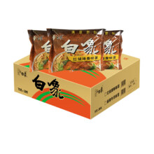 plus会员:白象方便面 红烧排骨面78g*30袋泡面整箱装
