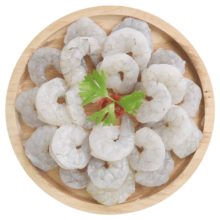 GUO LIAN 国联水产 国产翡翠生虾仁 产自湛江   去虾线 虾类 生鲜海鲜 500g