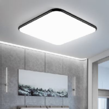 25日20点：NVC Lighting 雷士照明 led智控吸顶灯 极光 5灯:客厅(智控款)+卧室x4