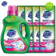 1瓶8袋 超能双离子洗衣液11斤