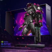 飞利浦 27英寸 NanoIPS 出厂校准 4K 144Hz 1ms 环景光HDR600 TypeC HDMI2.1电竞显示器279M1RVE
