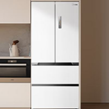 预售、PLUS会员：Midea 美的 云朵系列 536L 法式多门电冰箱M60变频家用双系统双循环MR-536WUFPZE白色