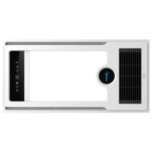 美的（Midea）双核浴霸风暖强暖卫生间排气扇照明一体智能恒温浴室暖风机大白D6 D6【升级大屏照明】触摸款2600W