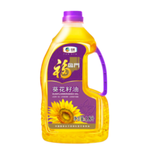 福临门 食用油 压榨一级充氮保鲜葵花籽油1.8L  中粮出品39.9元