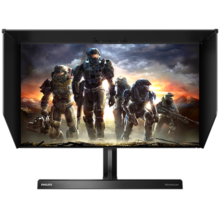 飞利浦 27英寸电竞显示器 4K 144Hz Nano-IPS屏 HDR600 Type-C65w AI灯效 内置DTS音箱 显示屏 279M1RVE