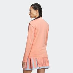 adidas 阿迪达斯 二合一高尔夫运动针织长袖套装女装adidas阿迪达斯官方HZ6117