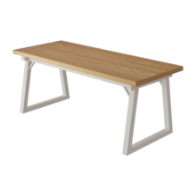 普派（Pupai）电脑桌台式书桌家用桌椅组合写字桌加厚大板桌学生双人长条桌子 【30mm加厚】橡木色120cm