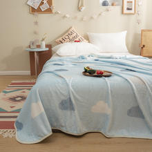 Dohia 多喜爱 毛毯法兰绒毯夏季空调毯床单午睡毯盖毯单人宿舍毯子