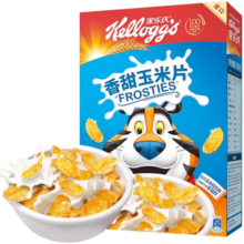 家乐氏进口食品香甜玉米片420g/盒 低脂谷物即食麦片儿童营养早餐