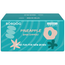 BOBDOG 巴布豆 新菠萝纸尿裤 XL号76片(12-17KG)*2件