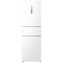 东芝（TOSHIBA）【59.5cm超薄】285小型冰箱三开门嵌入式多门风冷无霜一级能效双变频小户型家用母婴变温电冰箱 GR-RM285WI-PM153 极地白