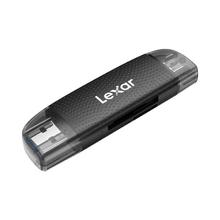 Lexar 雷克沙 读卡器RW310 USB3.2高速TF卡/SD卡二合一多功能microSD读卡器type-c手机电脑苹果15平板3.0读卡器