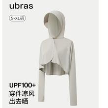 京东百亿补贴、PLUS会员：Ubras 羽柔冰丝短款防晒服 USK331011