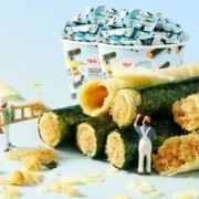 Be&Cheery 百草味 儿童小零食夹心海苔脆蛋卷