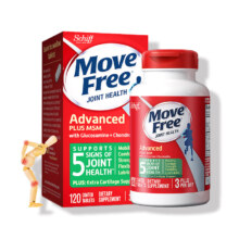 京东百亿补贴：旭福 Move Free益节氨糖软骨素绿瓶 120粒/瓶