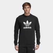 限L码：阿迪达斯 （adidas）TREFOIL CREW三叶草男装 卫衣套头衫 CW1235 L