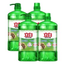 概率券、plus会员：Liby 立白 茶籽洗洁精 1kg*4瓶