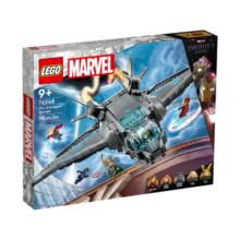 乐高（LEGO）漫威DC超级英雄系列男女孩积木玩具粉丝收藏新年春节礼物 76248 复仇者联盟昆式战机