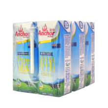 安佳（Anchor）3.6g蛋白质 全脂纯牛奶 250ml*6盒 体验装新西兰原装进口草饲牛奶