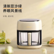 HYUNDAI 现代影音 空气炸锅4L可视家用大容量多功能无油烟电炸锅大功率低脂薯条机 4L常规款