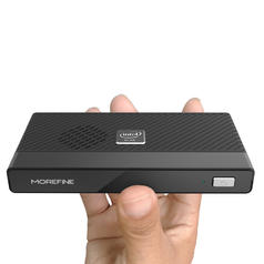 MOREFINE 摩方M6超薄迷你主机 N100处理器 DDR5内存 双M.2固态 16G+512G