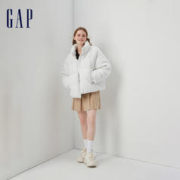 Gap 盖璞 女装秋季远红外发热保暖仿羊羔绒羽绒外套720897