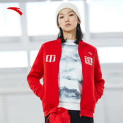 ANTA 安踏 中国冰雪动型科技女立领运动上衣卫衣外套训练运动服奥特莱斯