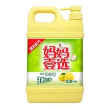 PLUS会员：LaMaMMa 妈妈壹选 天然洗洁精 2kg 去油柠檬