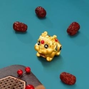 CHJ JEWELLERY 潮宏基 吞金兽-多财貔貅 足金转运珠 SHG30000754