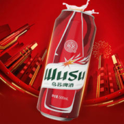 WUSU 乌苏啤酒 新疆大红乌苏500ml*12罐装听整箱