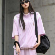 限尺码：PEACEBIRD WOMEN 太平鸟女装 秋季时尚立领萌宠套装运动休闲风