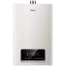 海尔（Haier）16升零冷水燃气热水器天然气智能变升恒温智护自清洁即开即热JSQ30-16JR1(12T)U1 京东小家智能