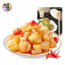 PLUS会员：华味亨 肉食零食大礼包  蒜香味 50g 扇贝杏鲍菇*任选12件