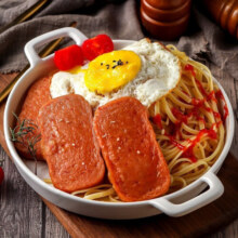 梅林（MALING）午餐肉罐头 开盖即食 螺蛳粉火锅搭档 方便速食 金装午餐肉罐头340g*1罐