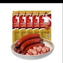 京东百亿补贴：阿雷 哈尔滨即食红肠 90g*5支