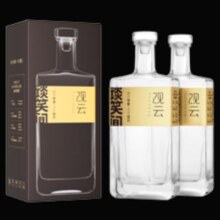 PLUS会员：GuanYun 观云 金标谈笑间 浓香型白酒 52度 500ml*2瓶