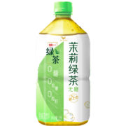 PLUS会员：Uni-President 统一 无糖茉莉绿茶 1L*8瓶 整箱装+凑单品