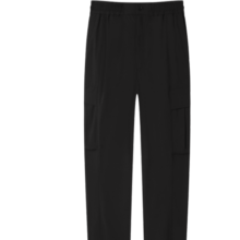 GXG男装 商场同款夏日海风系列黑色工装休闲裤 2022年夏季新款 黑色 175/L169元