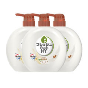 fresh HY 菁华 烟酰胺沐浴露乳木果油500ml*3瓶沐浴乳液保湿滋润留香 威露士出品