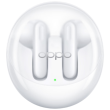 plus会员：OPPO Enco Air3 真无线蓝牙耳机 半入耳式 通话降噪 音乐耳机 冰釉白