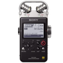 索尼（SONY）数码录音棒/录音笔PCM-D100 32G 黑色 专业DSD播放格式 大直径定向麦克风 商务乐器学习适用