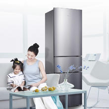 限移动端、京东百亿补贴：TCL BCD-210TWZ50 风冷三门冰箱 210L 典雅银