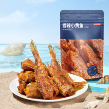 plus会员:京东京造香辣小黄鱼60g*2*5件