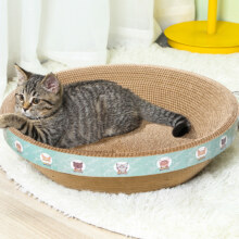 疯狂的主人猫抓板窝碗形大号猫抓盆